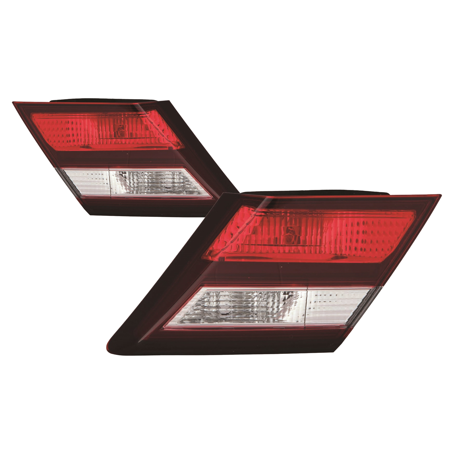 Back Up Light Set For 13-15 Honda Civic; CAPA Certified