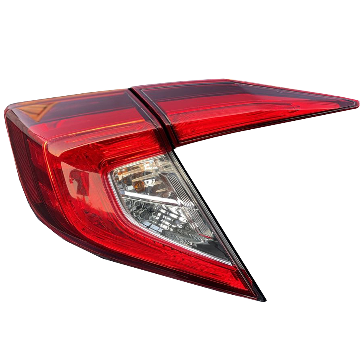 Left Driver Side Tail Light For 16-21 Honda Civic; CAPA Certified
