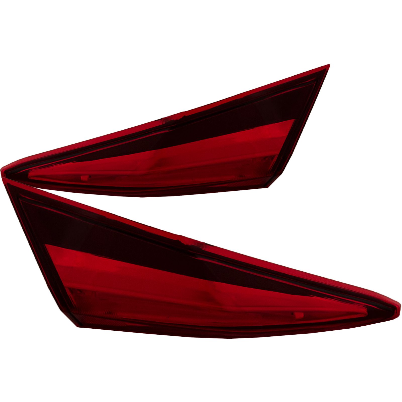 Back Up Light Set For 16-21 Honda Civic; CAPA Certified