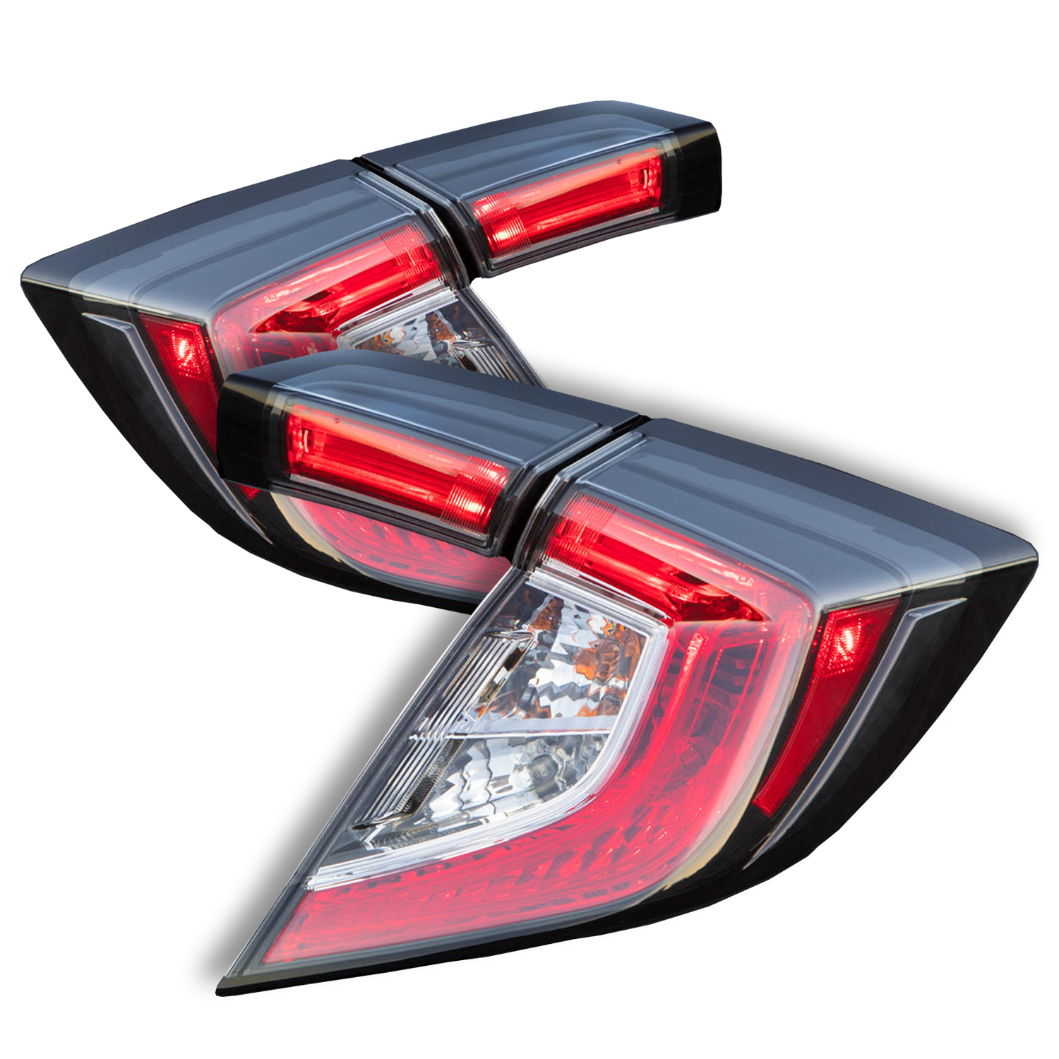 Tail Light Set For 17-21 Honda Civic