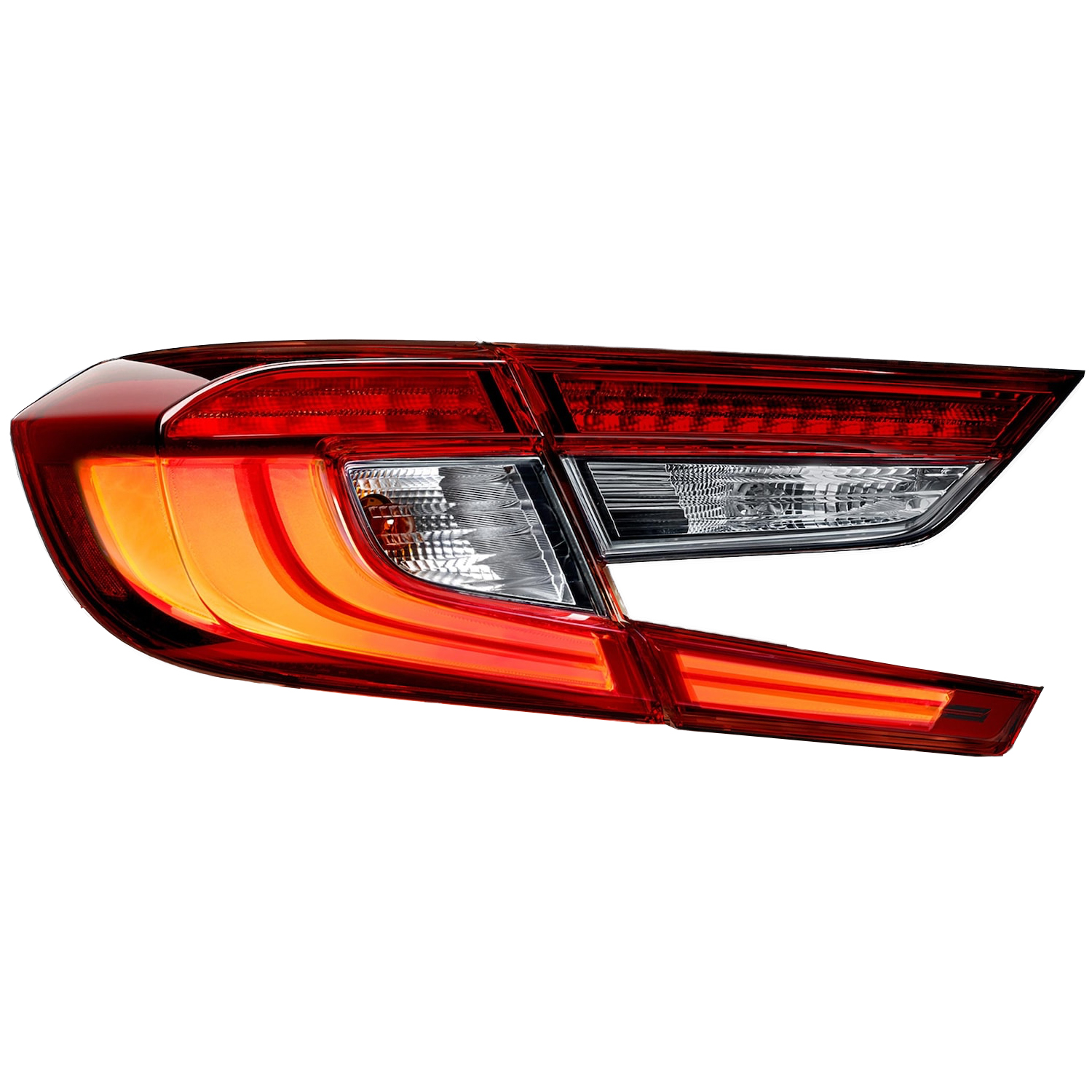 Left Driver Side Tail Light For 18-20 Honda Accord; CAPA Certified