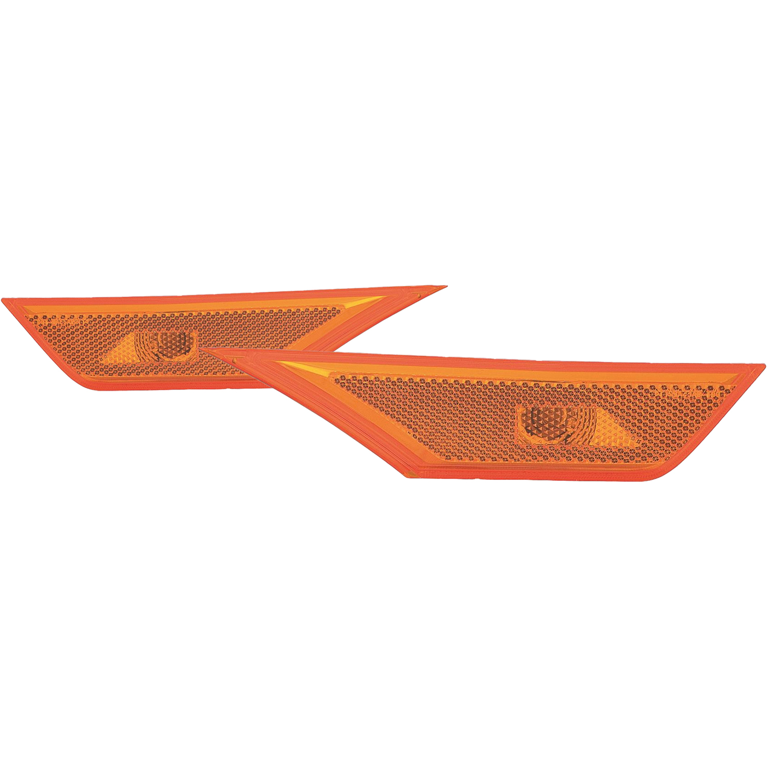 Side Marker Light Set For 16-21 Honda Civic; CAPA Certified