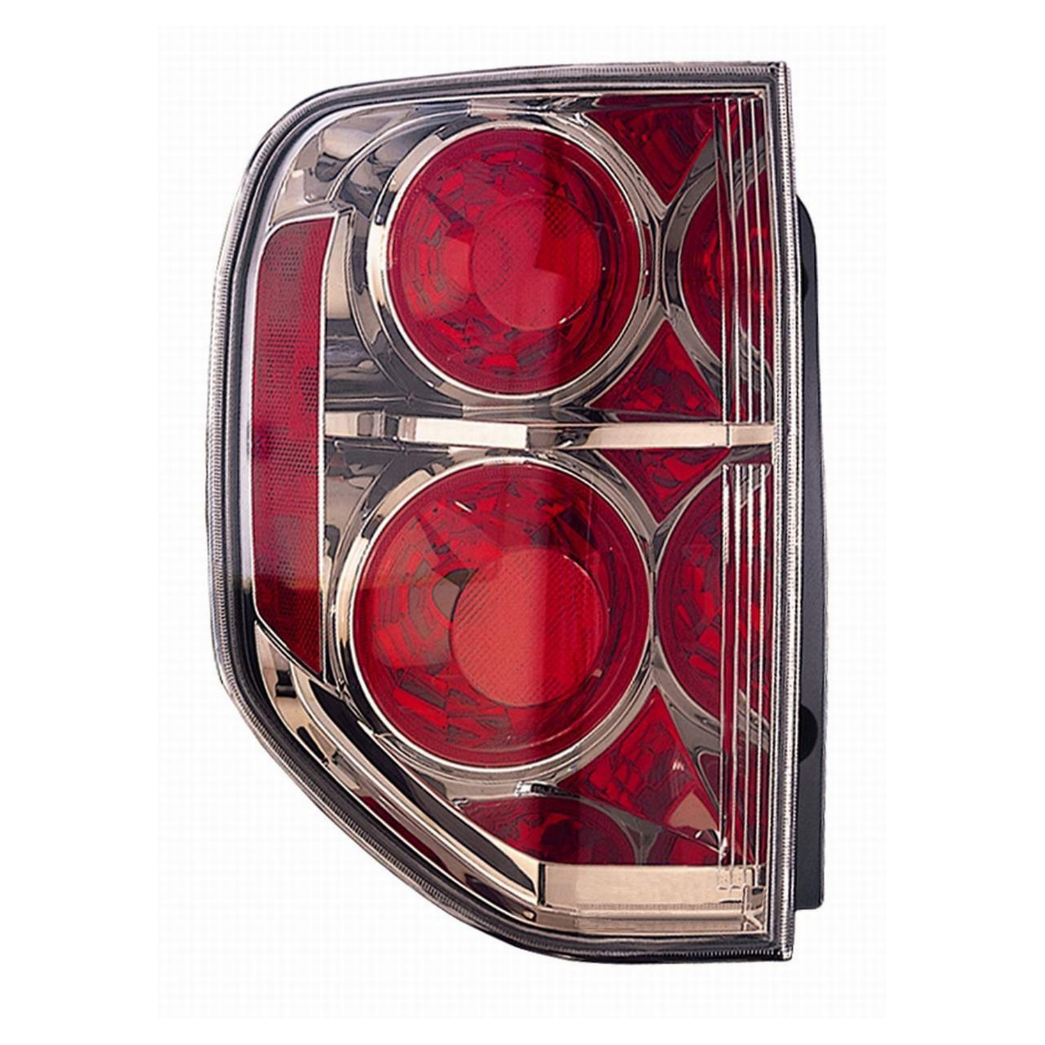 Left Driver Side Tail Light For 06-08 Honda Pilot; CAPA Certified