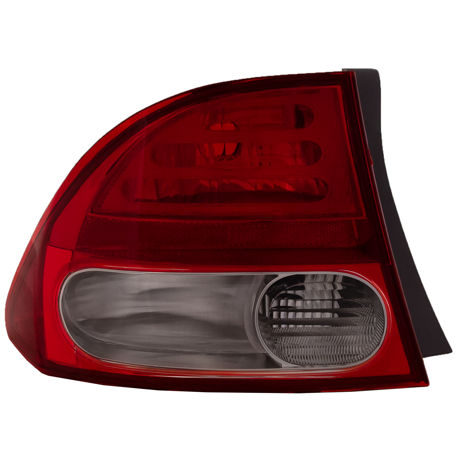 Left Driver Side Tail Light For 09-11 Honda Civic; CAPA Certified