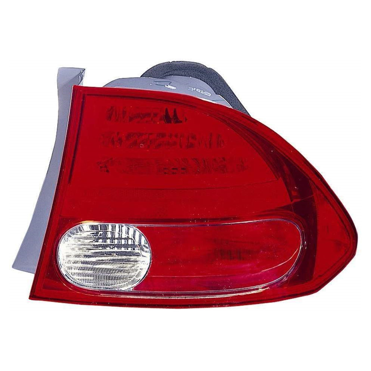 Right Passenger Side Tail Light For 06-08 Honda Civic; CAPA Certified