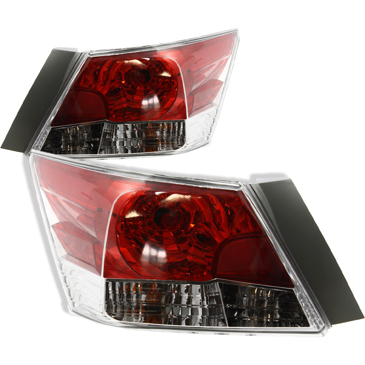 Tail Light Set For 08-12 Honda Accord; CAPA Certified