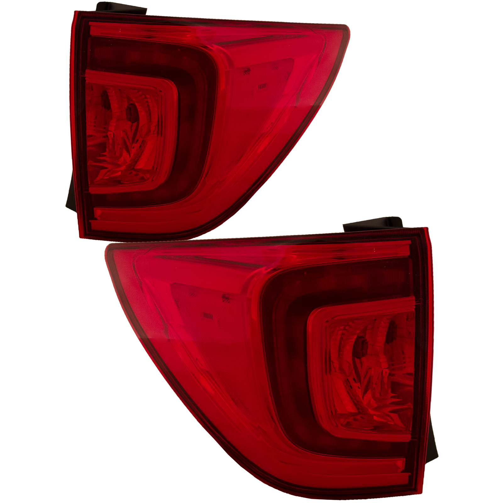 Tail Light Set For 22-23 Honda Passport, 16-18 Honda Pilot; CAPA Certified