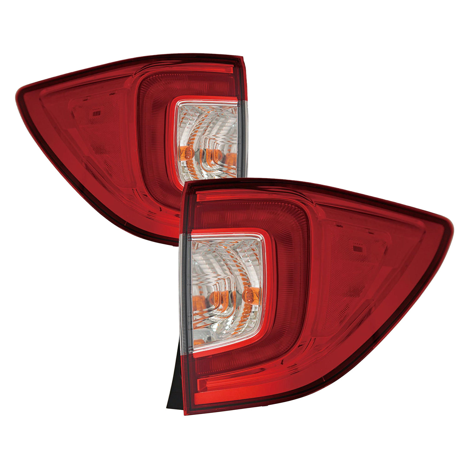 Tail Light Set For 19-21 Honda Passport; CAPA Certified