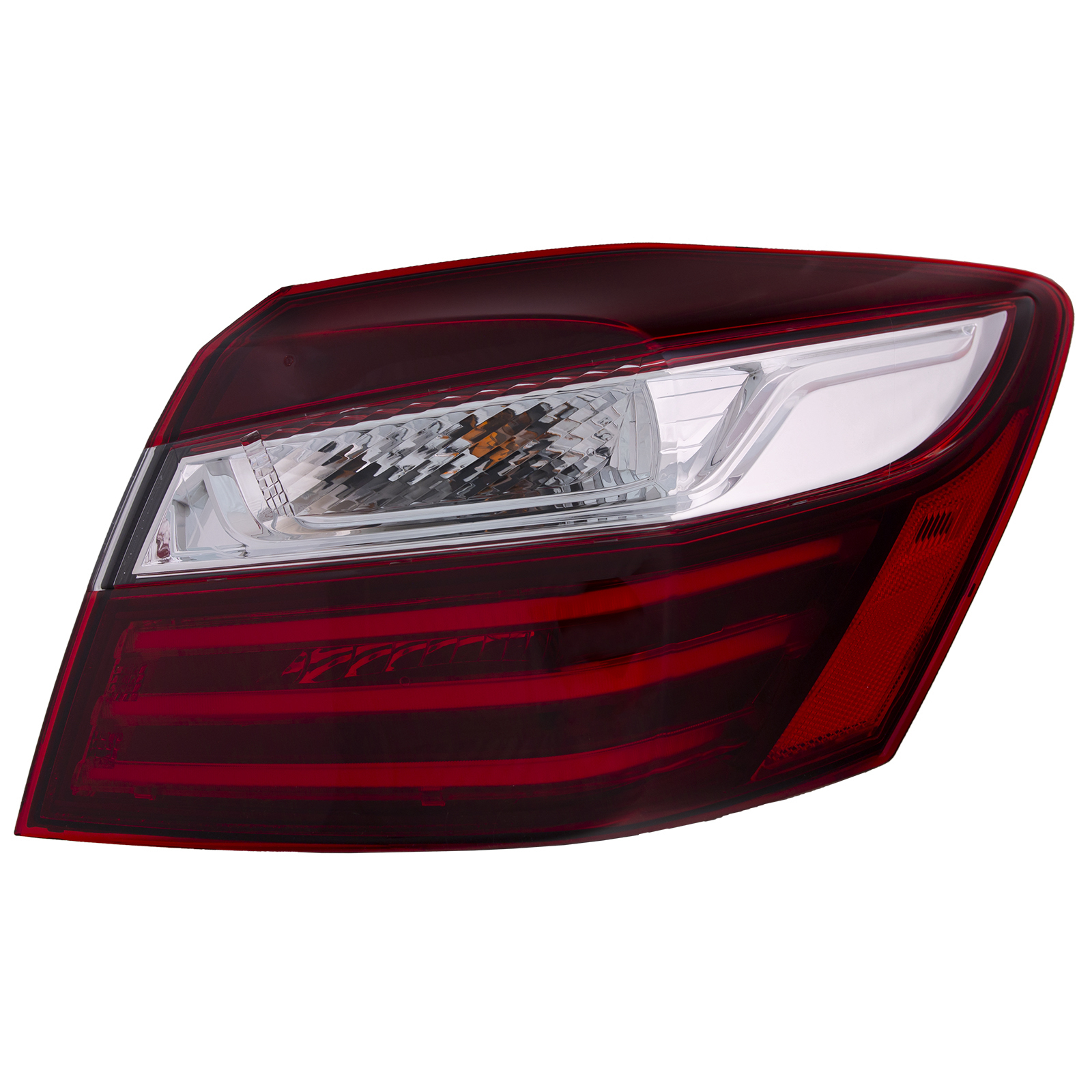 Right Passenger Side Tail Light For 16-17 Honda Accord; CAPA Certified