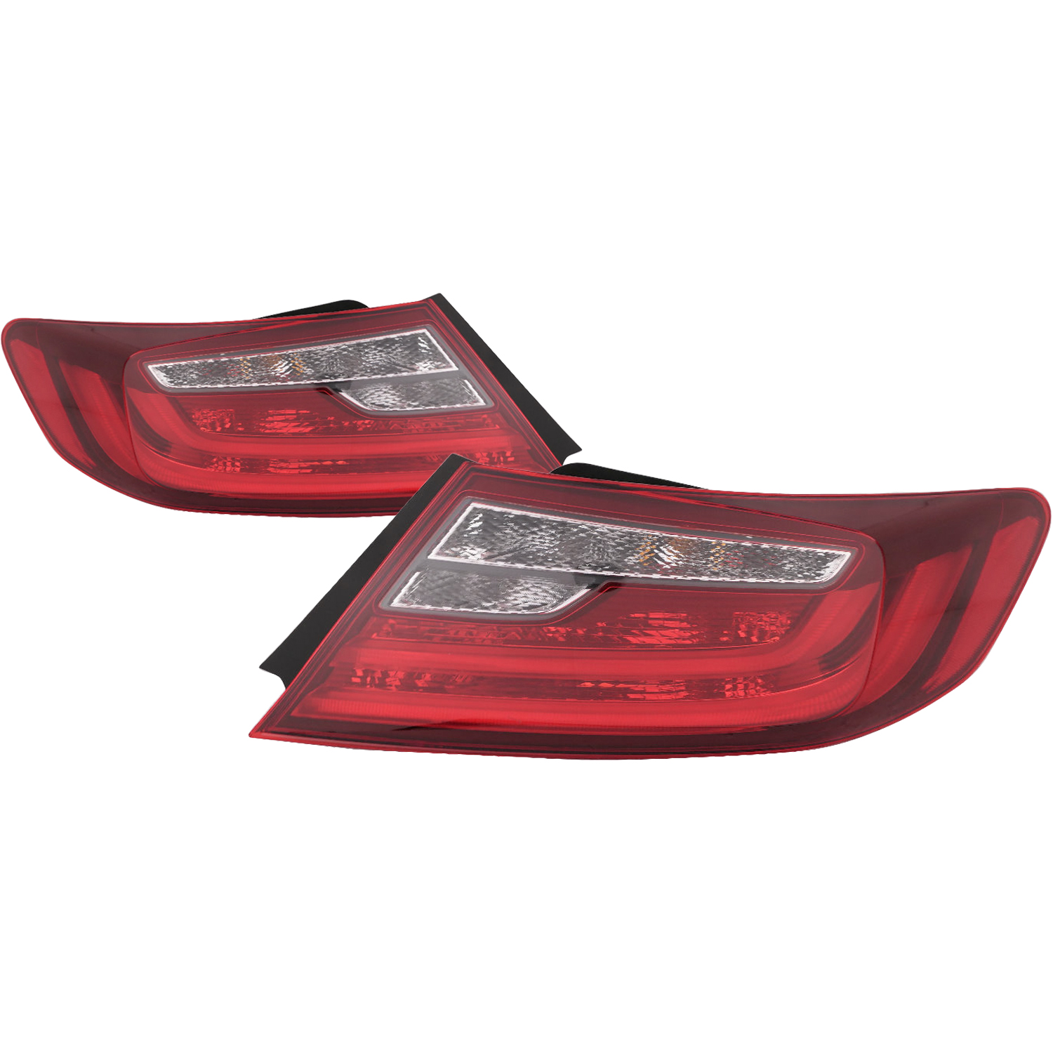 Tail Light Set For 16-17 Honda Accord; CAPA Certified