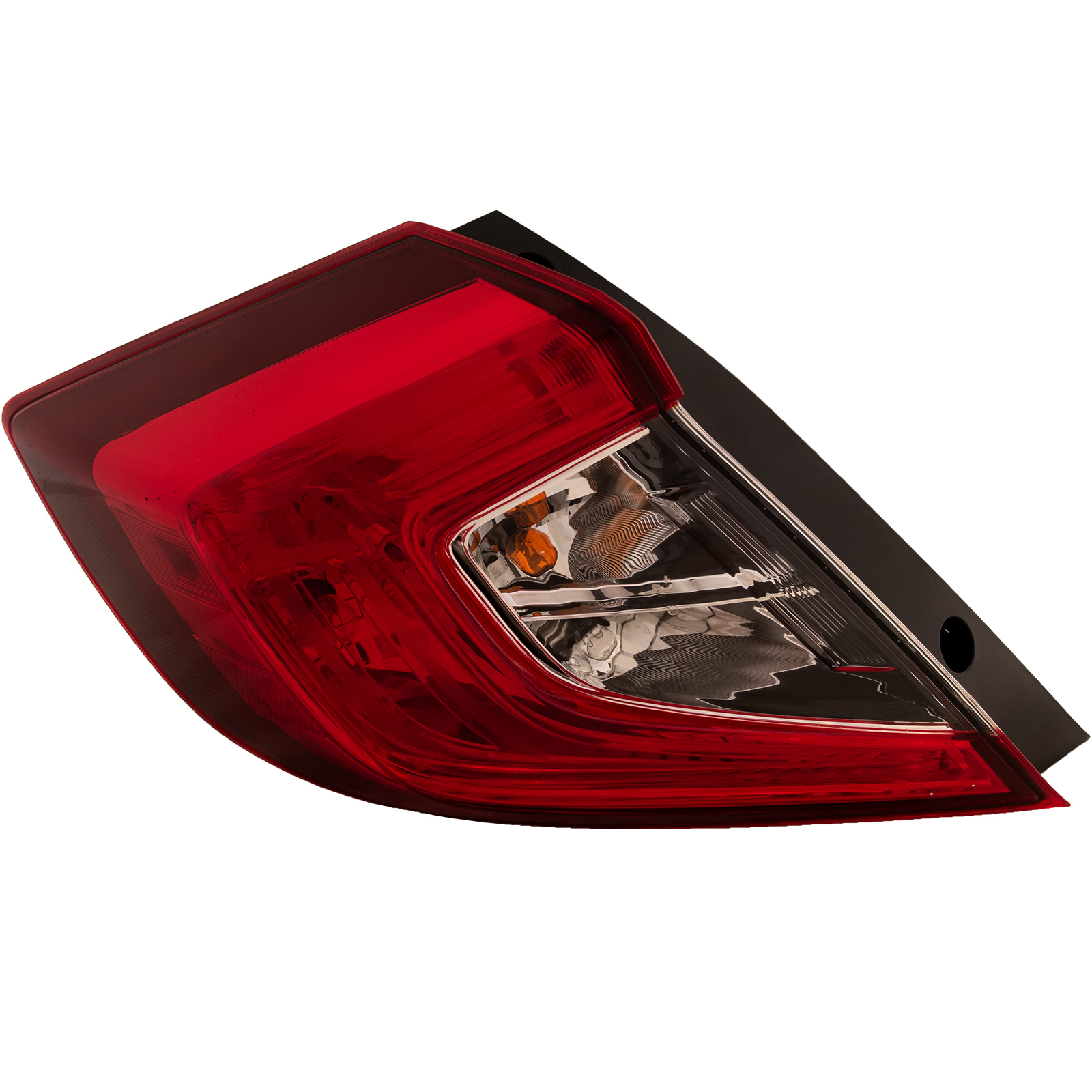 Left Driver Side Tail Light For 16-21 Honda Civic; CAPA Certified