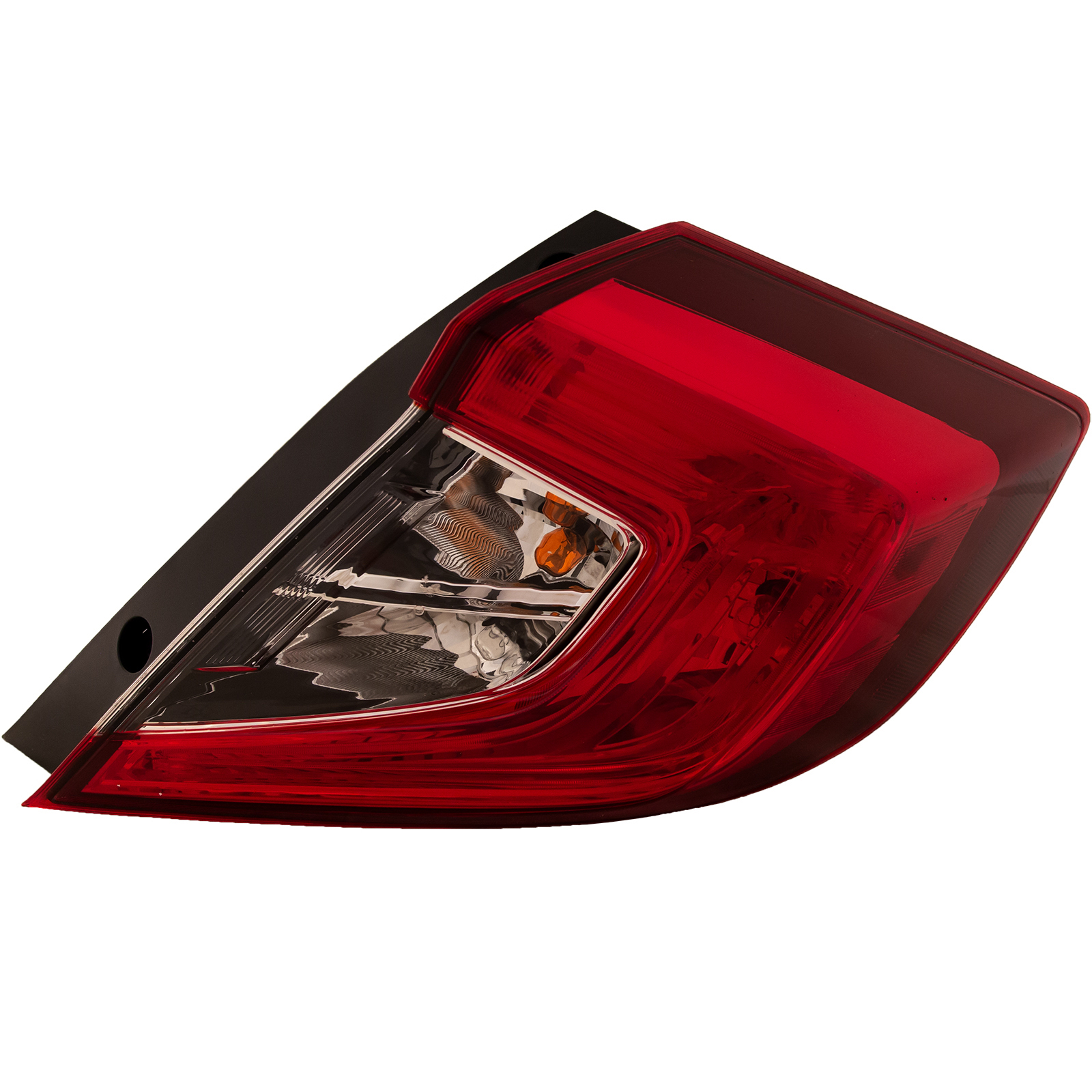 Right Passenger Side Tail Light For 16-21 Honda Civic; CAPA Certified
