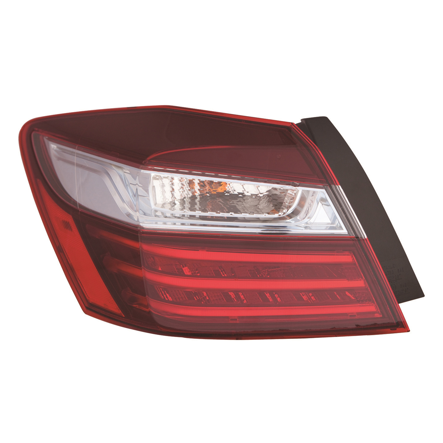 Left Driver Side Tail Light For 17 Honda Accord; CAPA Certified