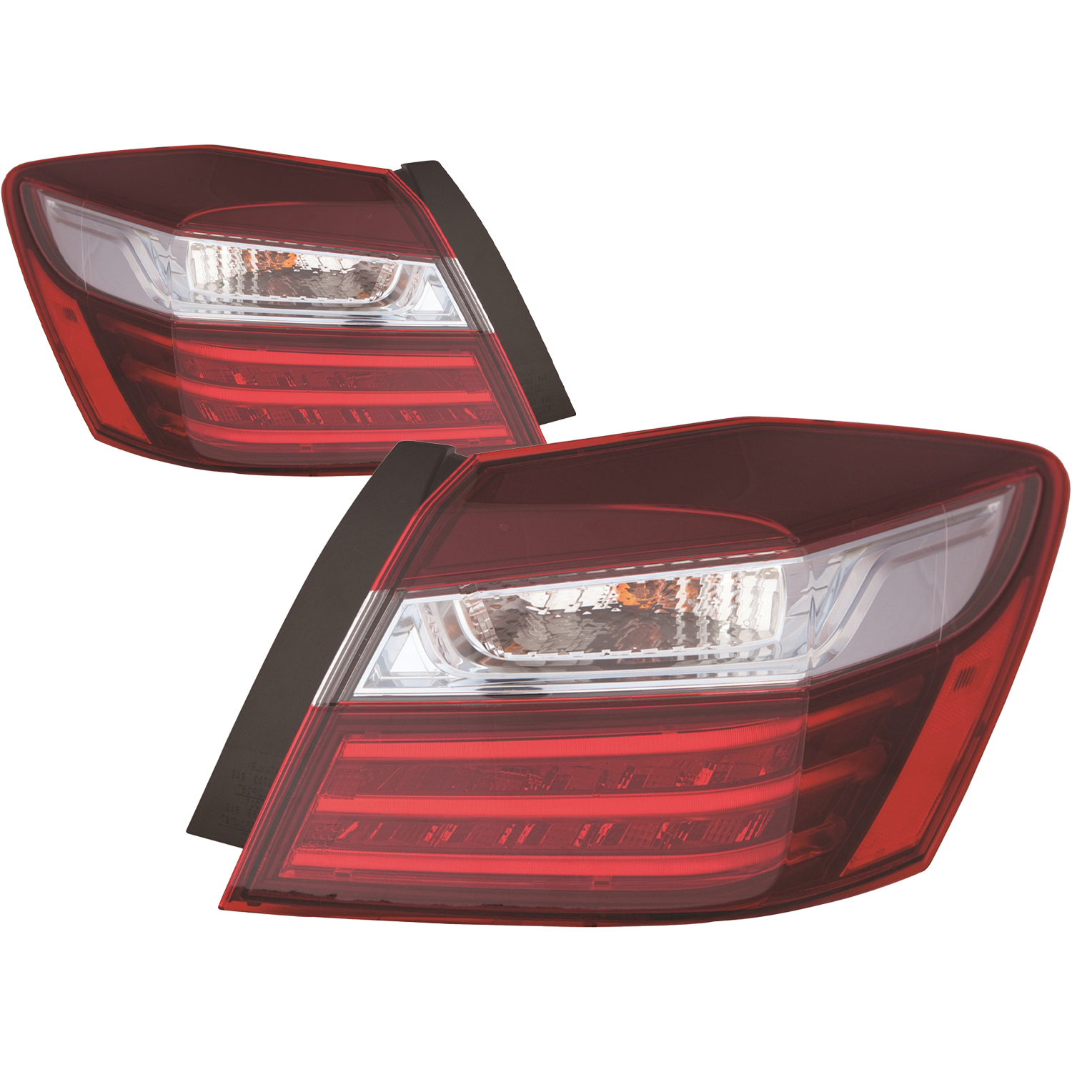 Tail Light Set For 17 Honda Accord; CAPA Certified