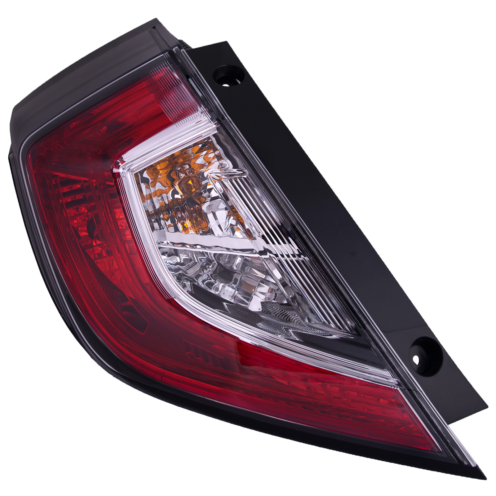 Left Driver Side Tail Light For 17-21 Honda Civic; CAPA Certified