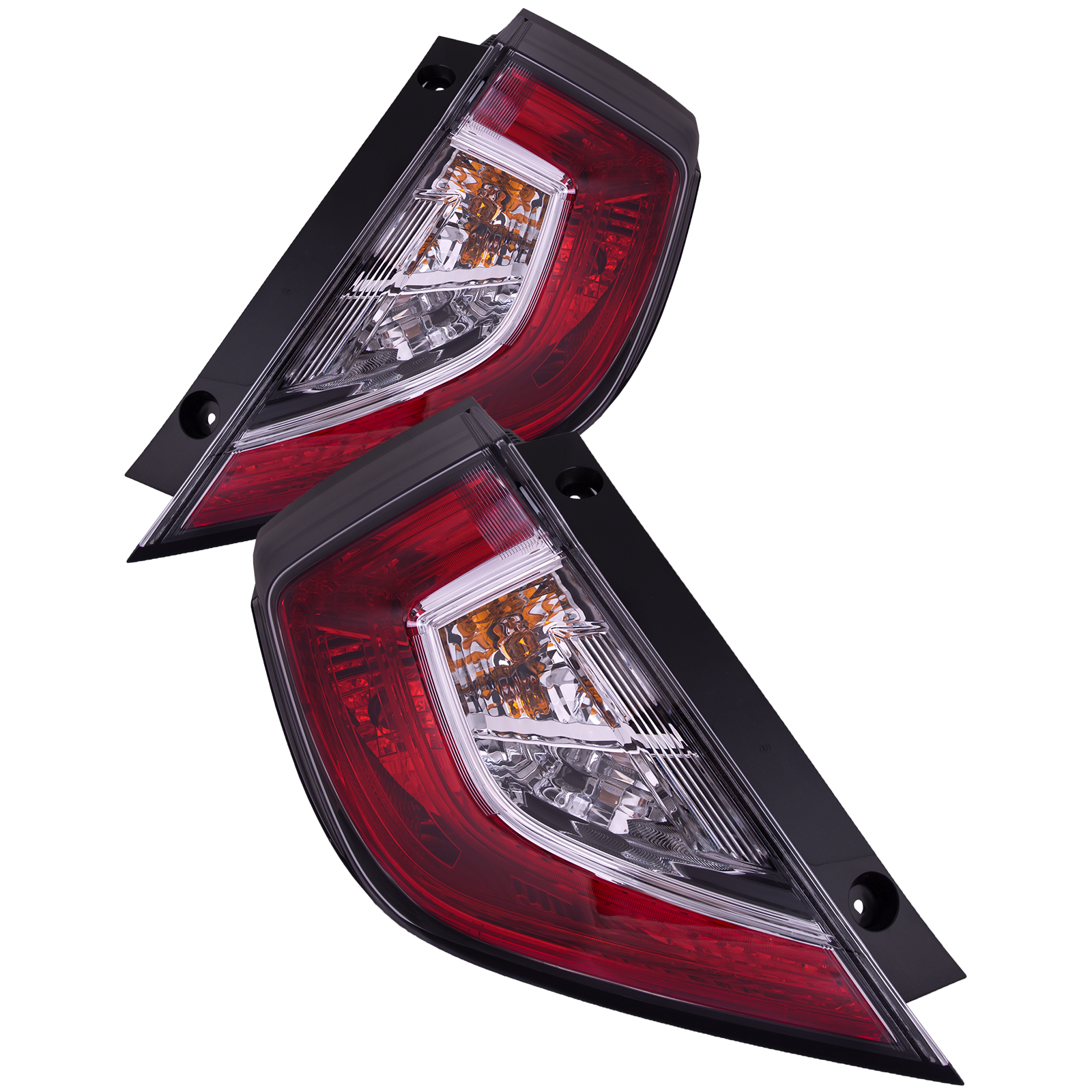 Tail Light Set For 17-21 Honda Civic