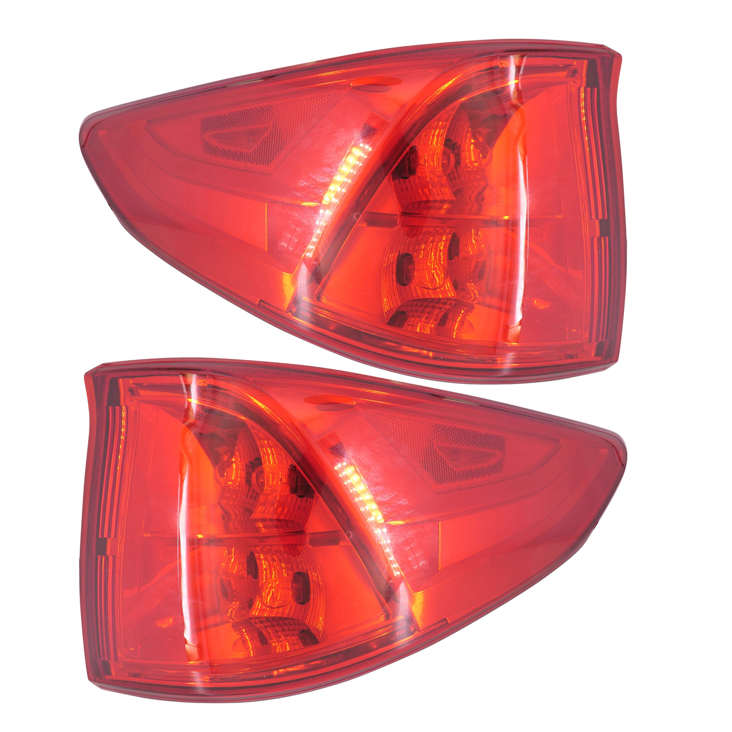 Tail Light Set For 18-24 Honda Odyssey; CAPA Certified