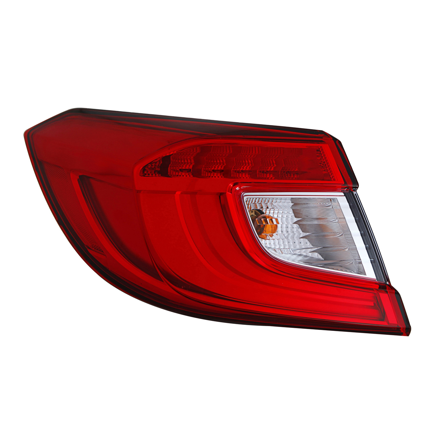 Left Driver Side Tail Light For 18-20 Honda Accord; CAPA Certified