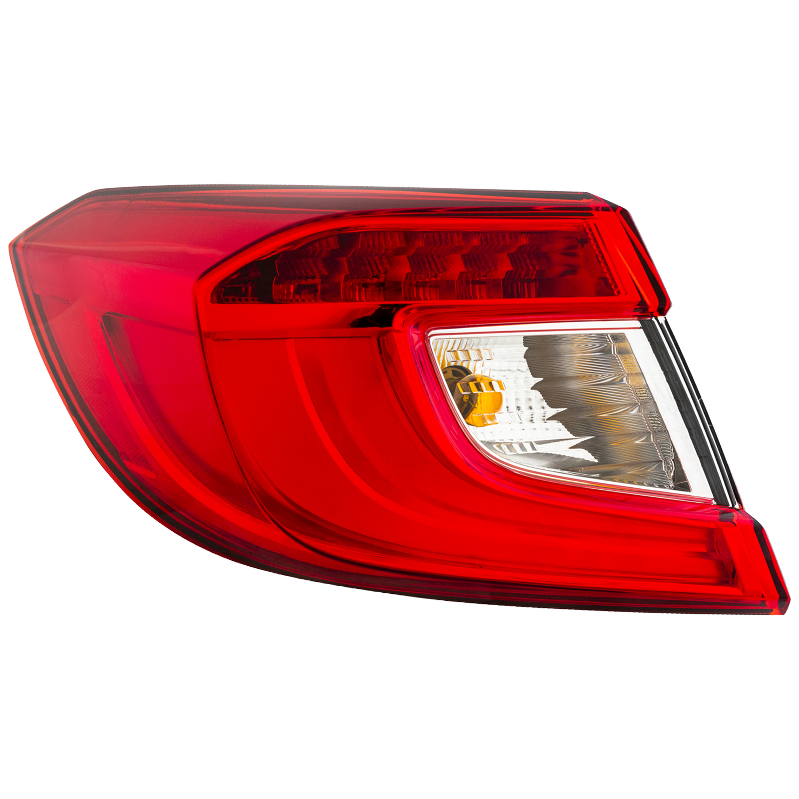 Left Driver Side Tail Light For 18-22 Honda Accord; CAPA Certified
