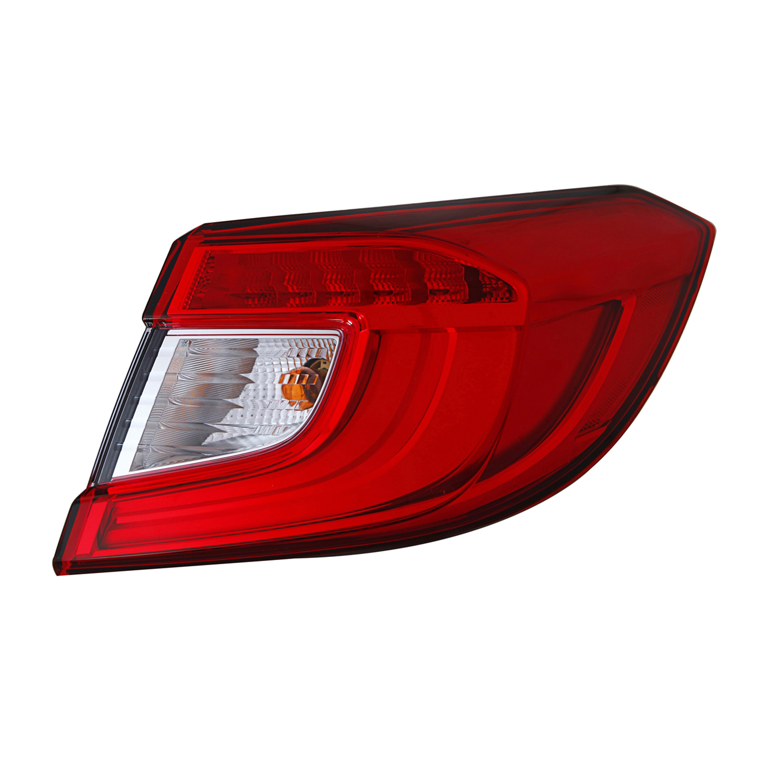 Right Passenger Side Tail Light For 18-20 Honda Accord; CAPA Certified