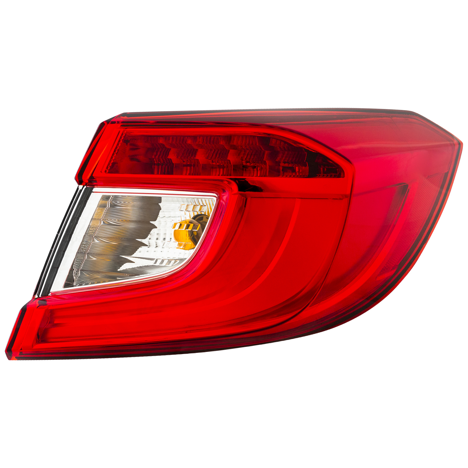 Right Passenger Side Tail Light For 18-22 Honda Accord; CAPA Certified