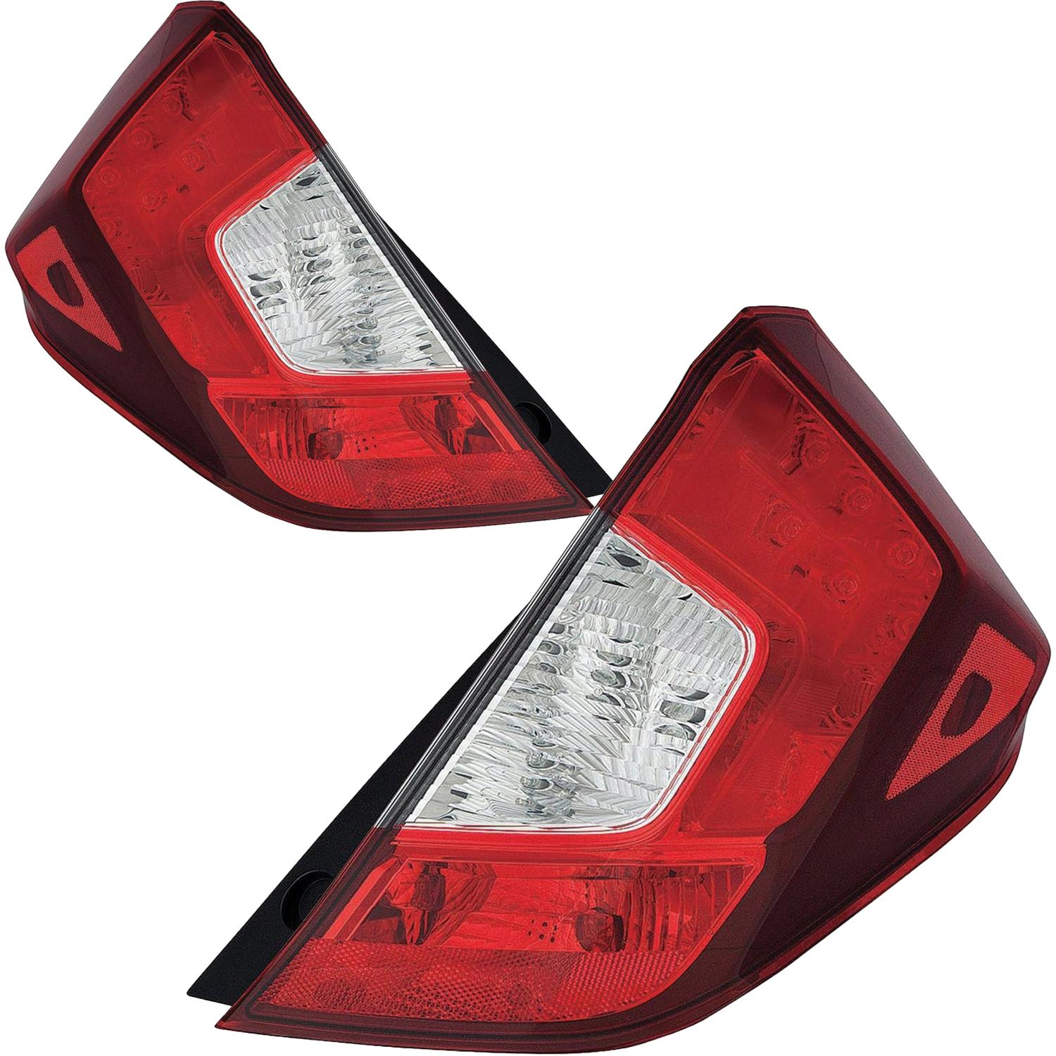 Tail Light Set For 15-20 Honda Fit; CAPA Certified
