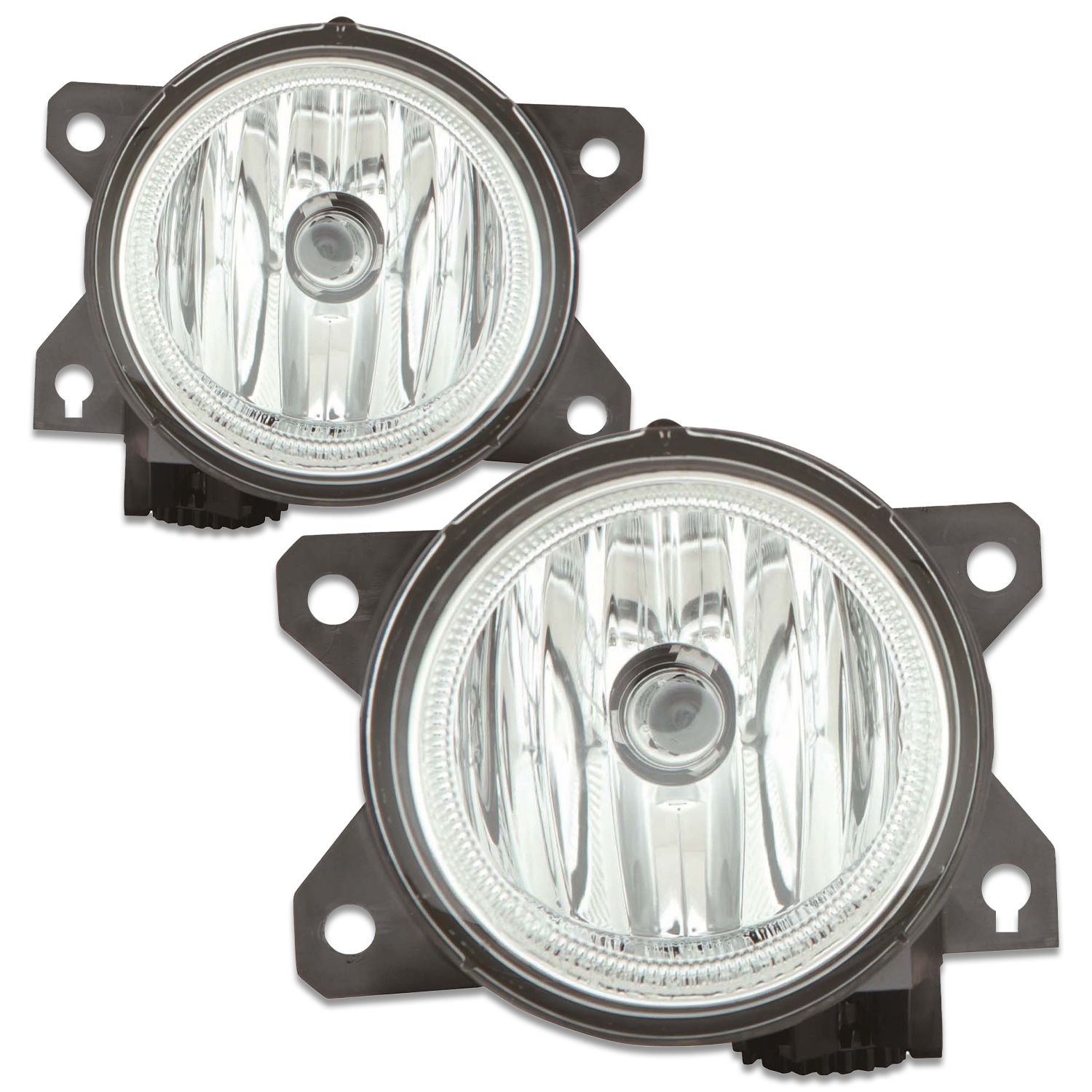 Fog Light Set For 16-21 Honda Civic, 18-20 Honda Fit, 19-22 Honda HR-V; CAPA Certified