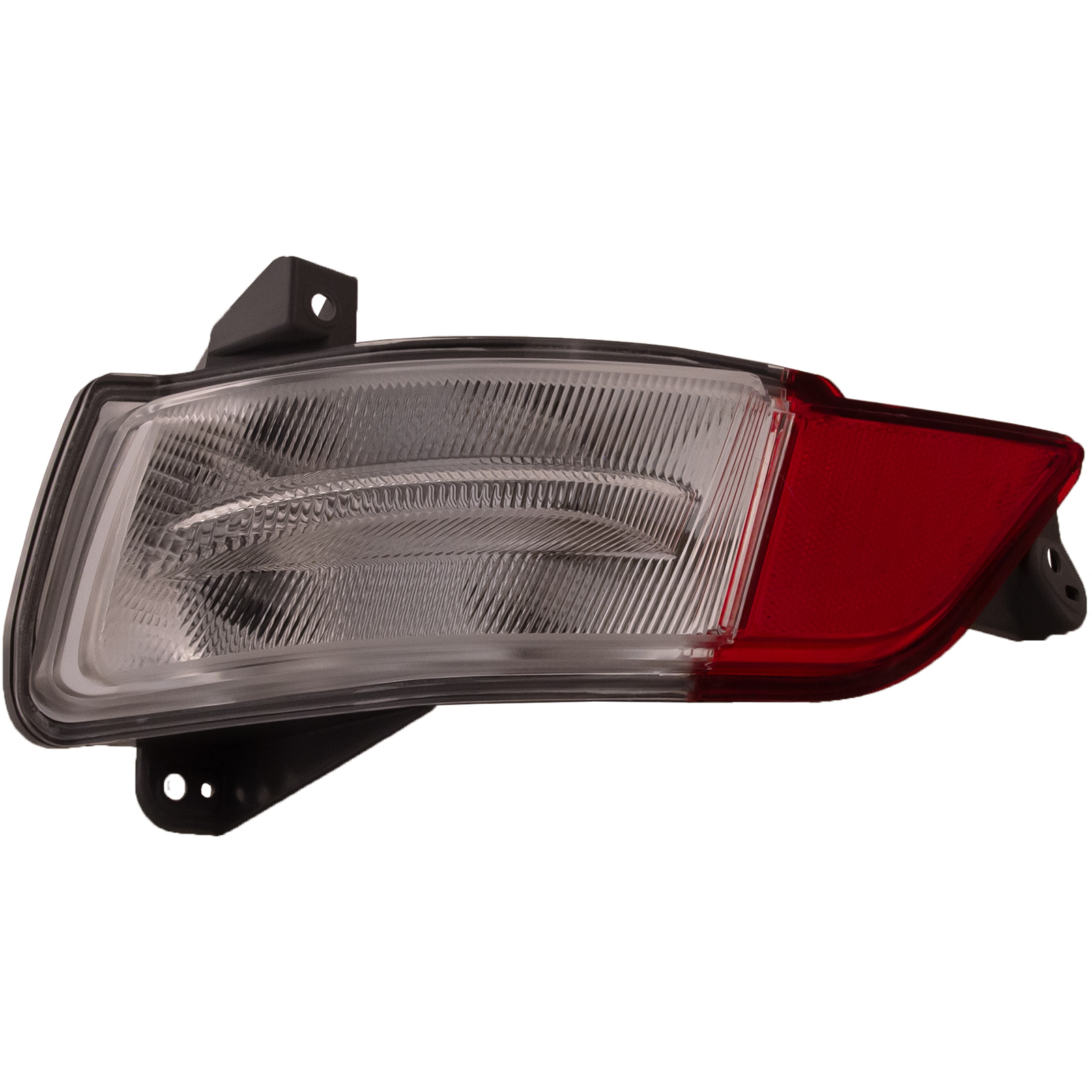Left Driver Side Reflector For 16-18 Honda Pilot; CAPA Certified