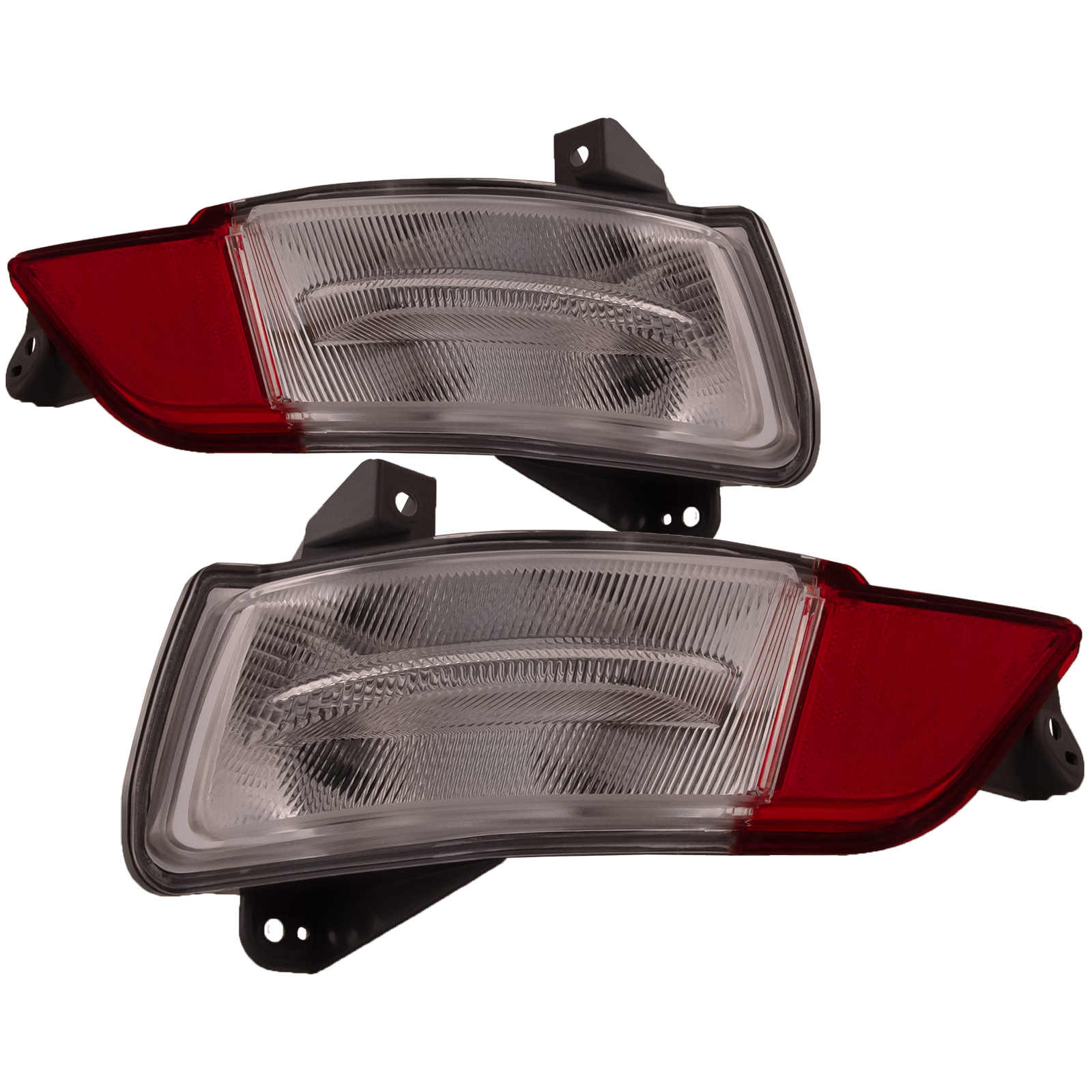 Reflector Set For 16-18 Honda Pilot; CAPA Certified