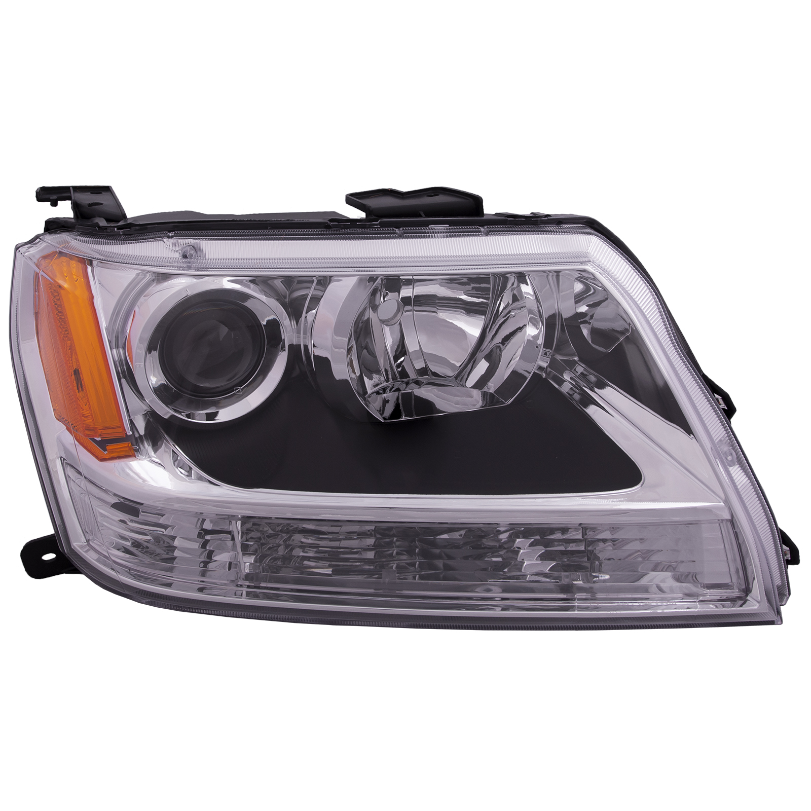 Right Passenger Side Headlight For 09-13 Suzuki Grand Vitara; CAPA Certified