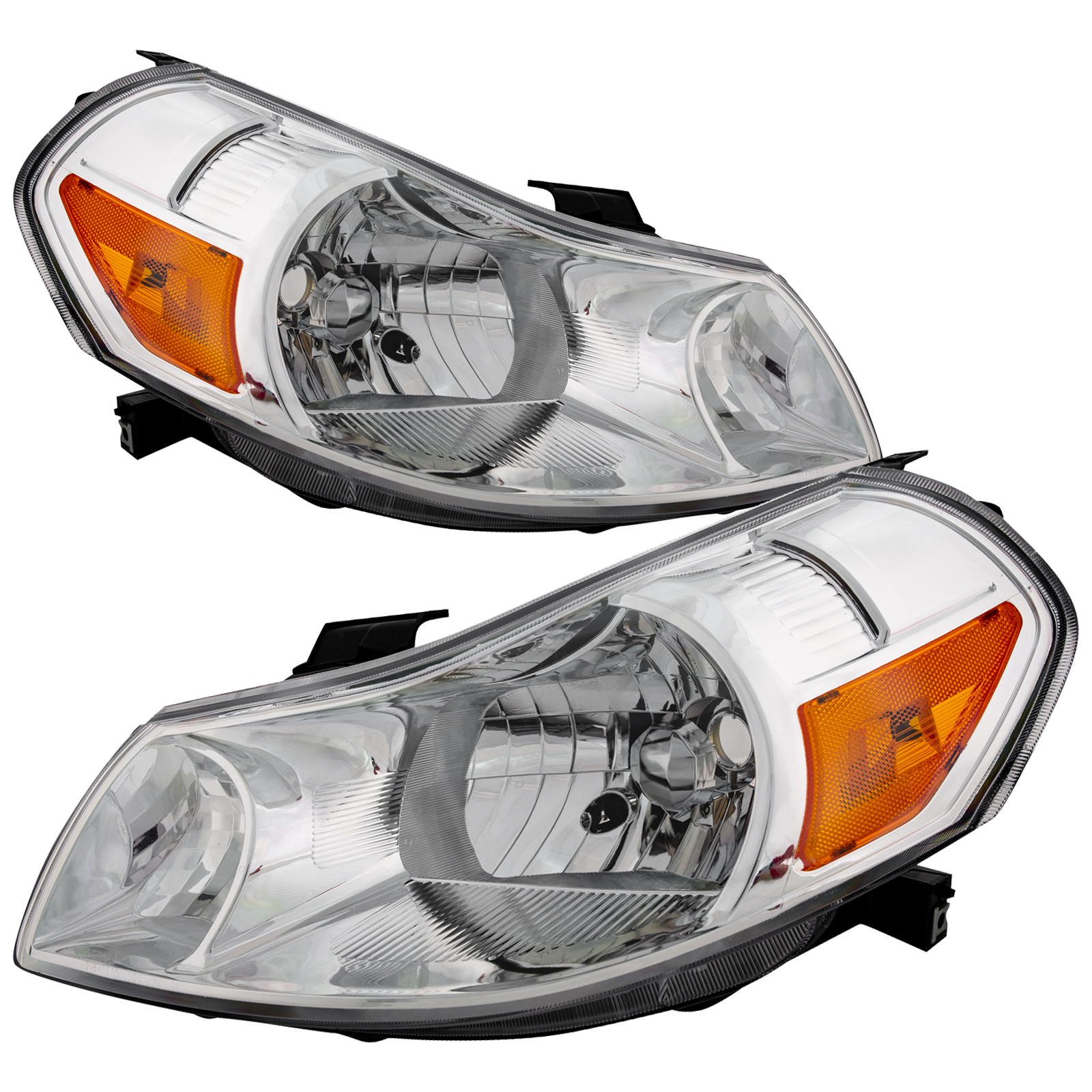 Headlight Set For 07-13 Suzuki SX4; CAPA Certified