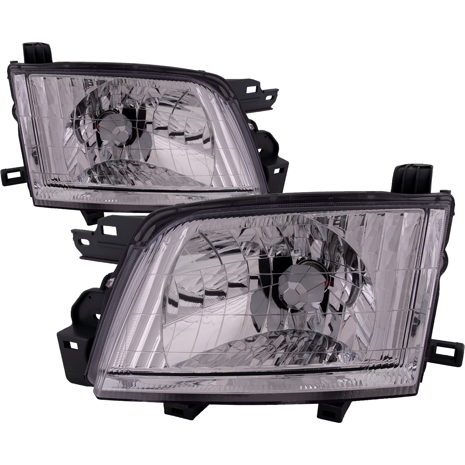 Headlight Set For 01-02 Subaru Forester; CAPA Certified