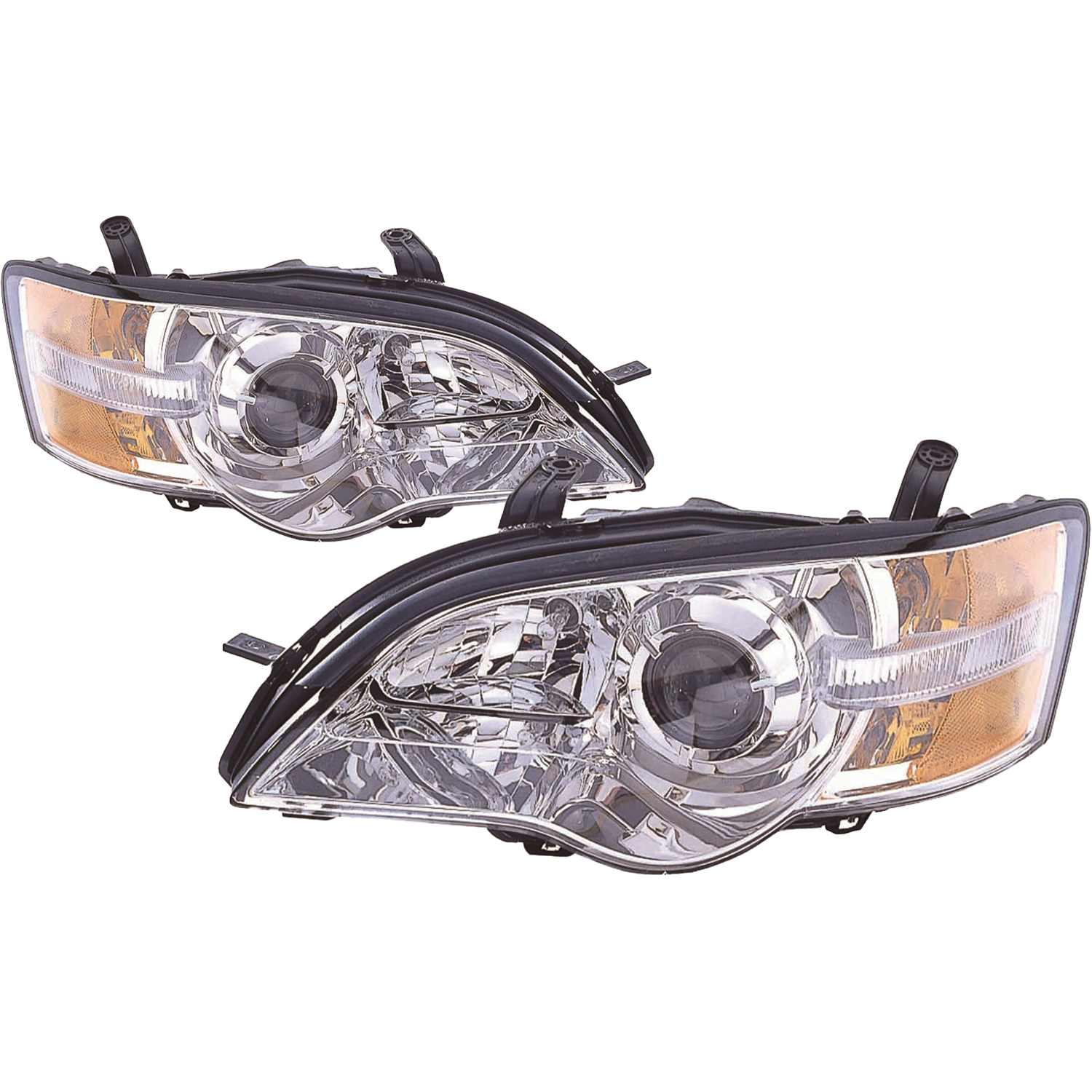 Headlight Set For 06-07 Subaru Legacy, 06-07 Subaru Outback; CAPA Certified