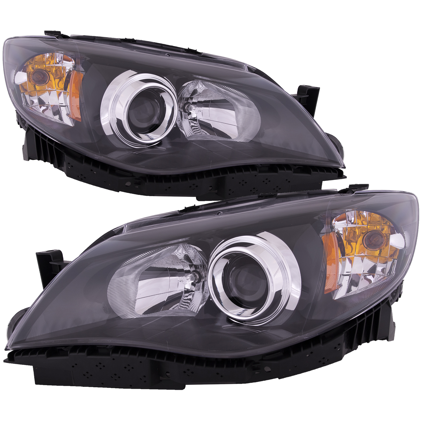 Headlight Set For 08-11 Subaru Impreza; CAPA Certified