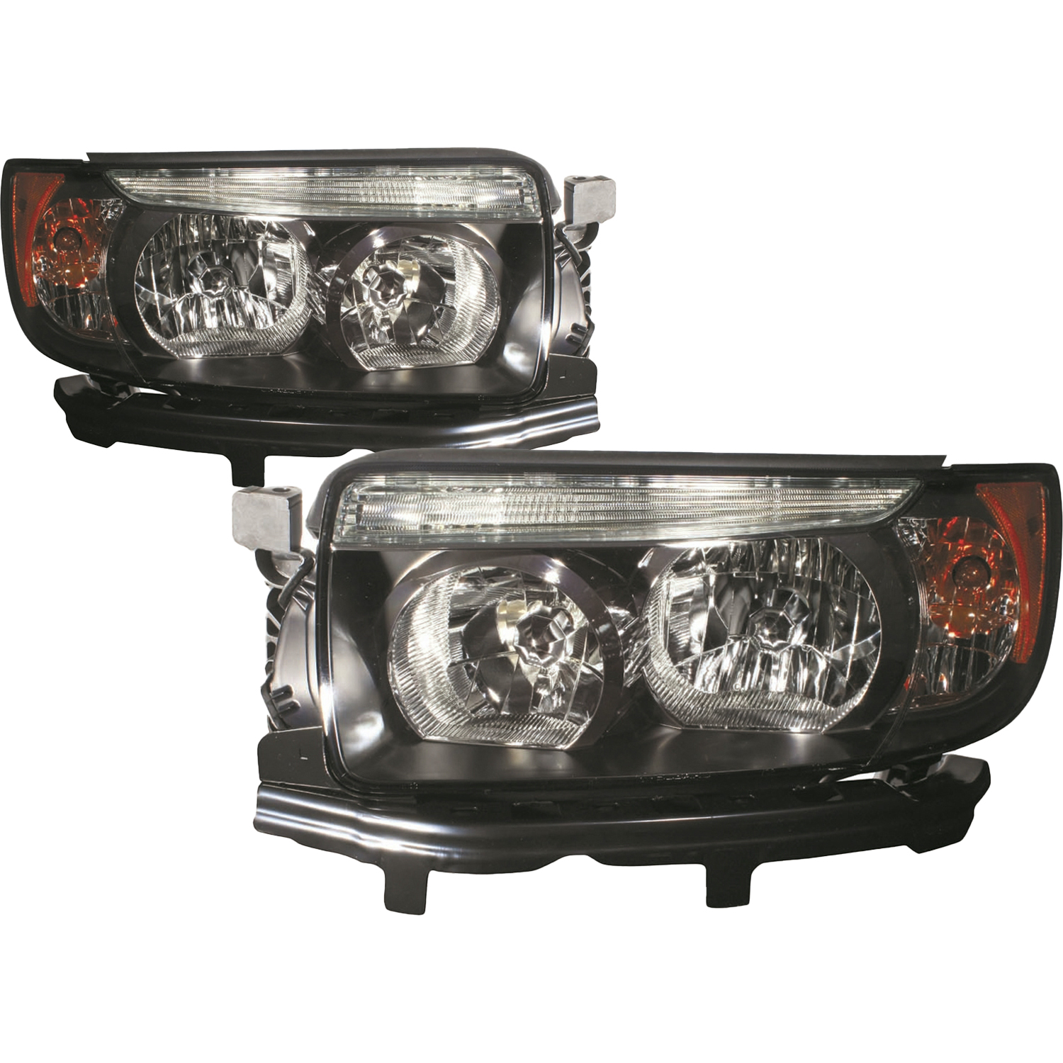 Headlight Set For 07-08 Subaru Forester; CAPA Certified