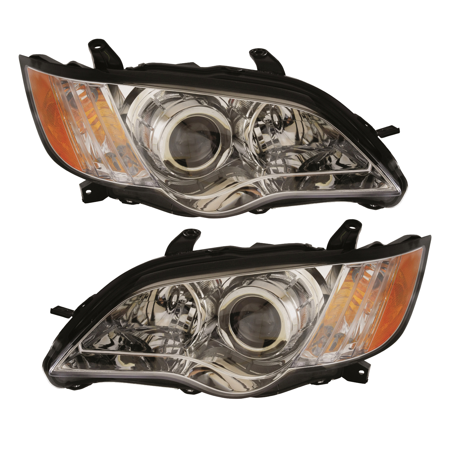 Headlight Set For 08-09 Subaru Outback; CAPA Certified