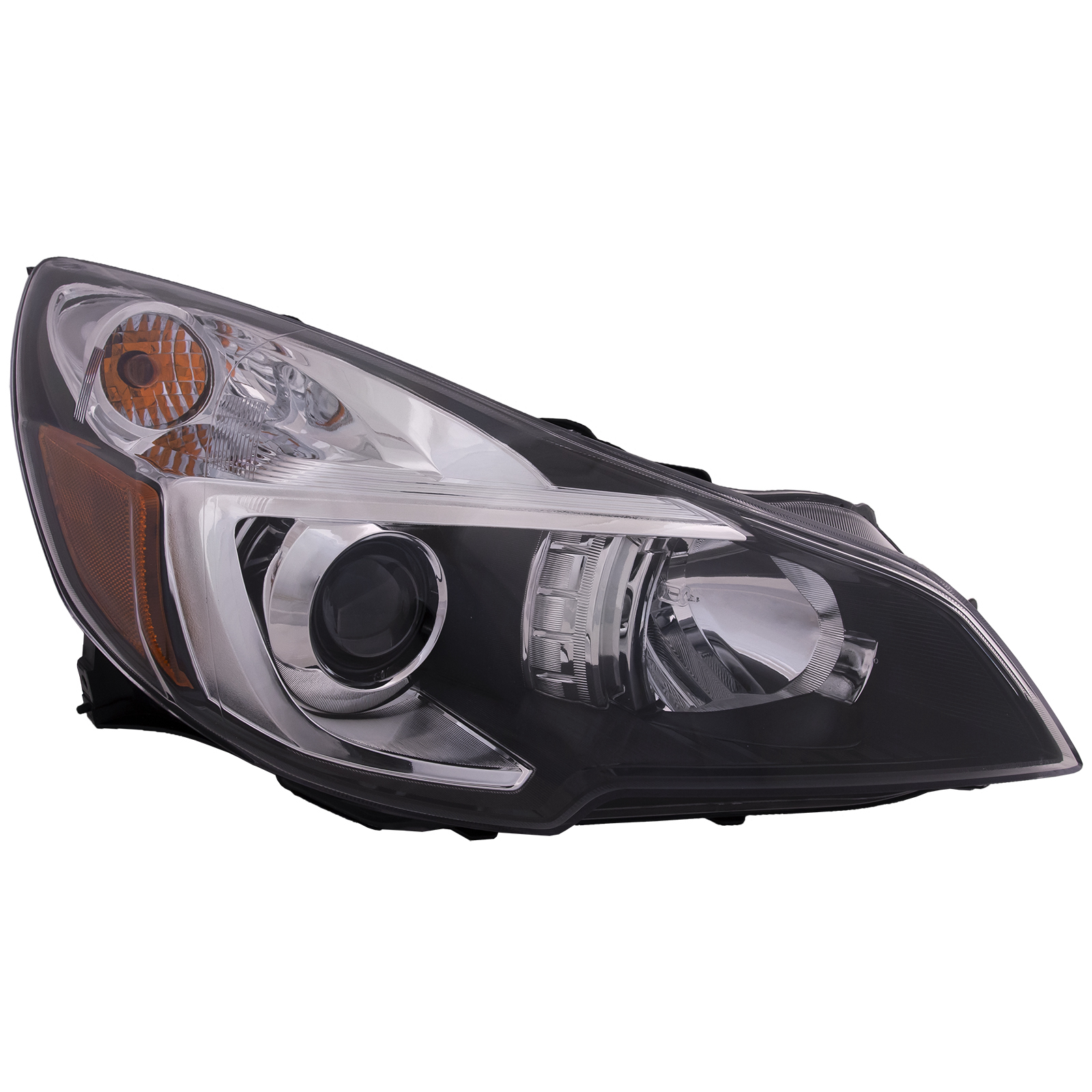 Right Passenger Side Headlight For 13-14 Subaru Legacy, 13-14 Subaru Outback; CAPA Certified