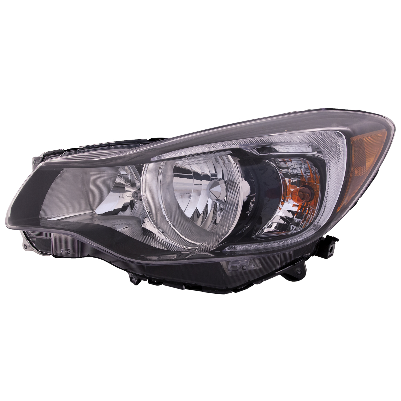 Left Driver Side Headlight For 15-16 Subaru Impreza; CAPA Certified