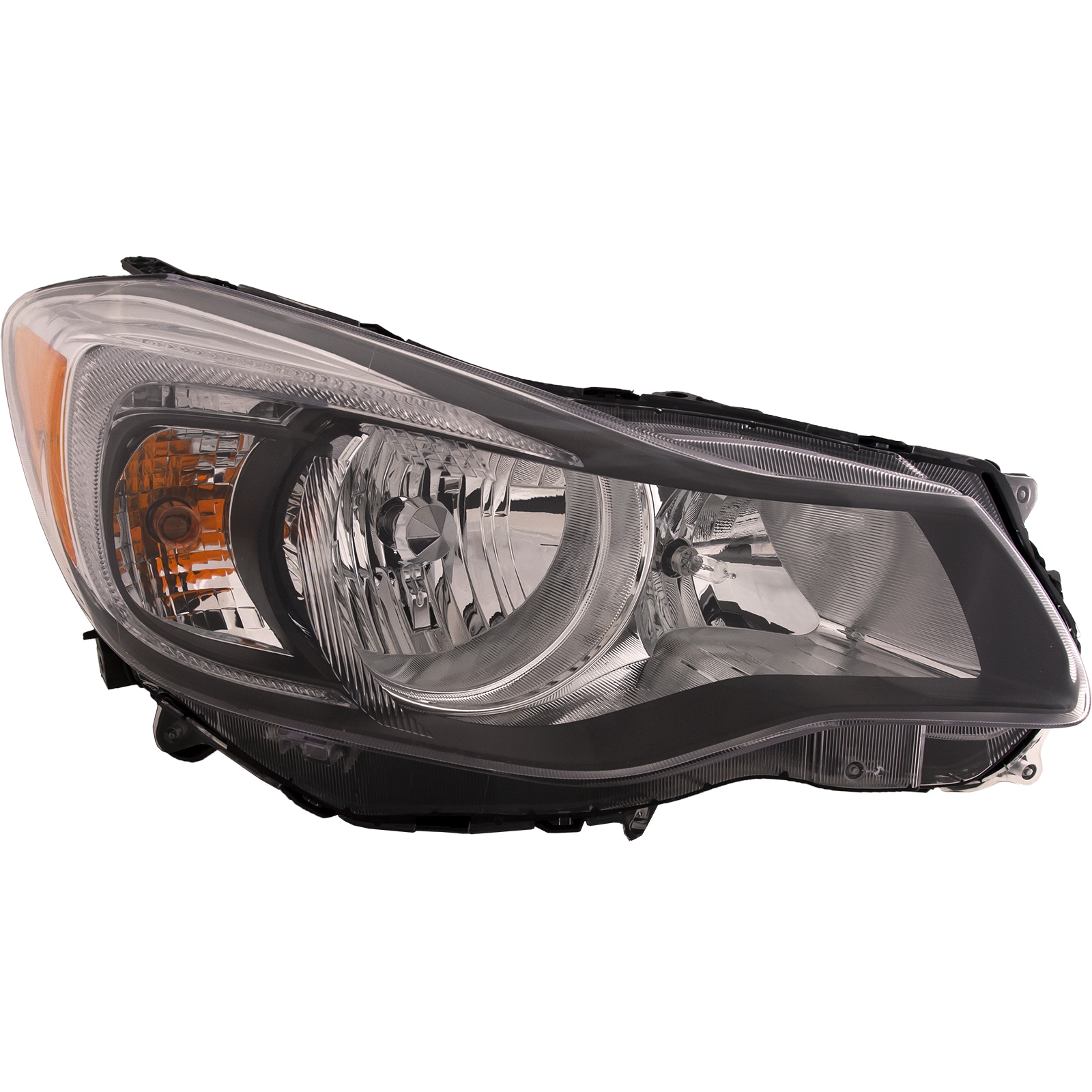 Right Passenger Side Headlight For 12-13 Subaru Impreza, 13-14 Subaru XV Crosstrek; CAPA Certified
