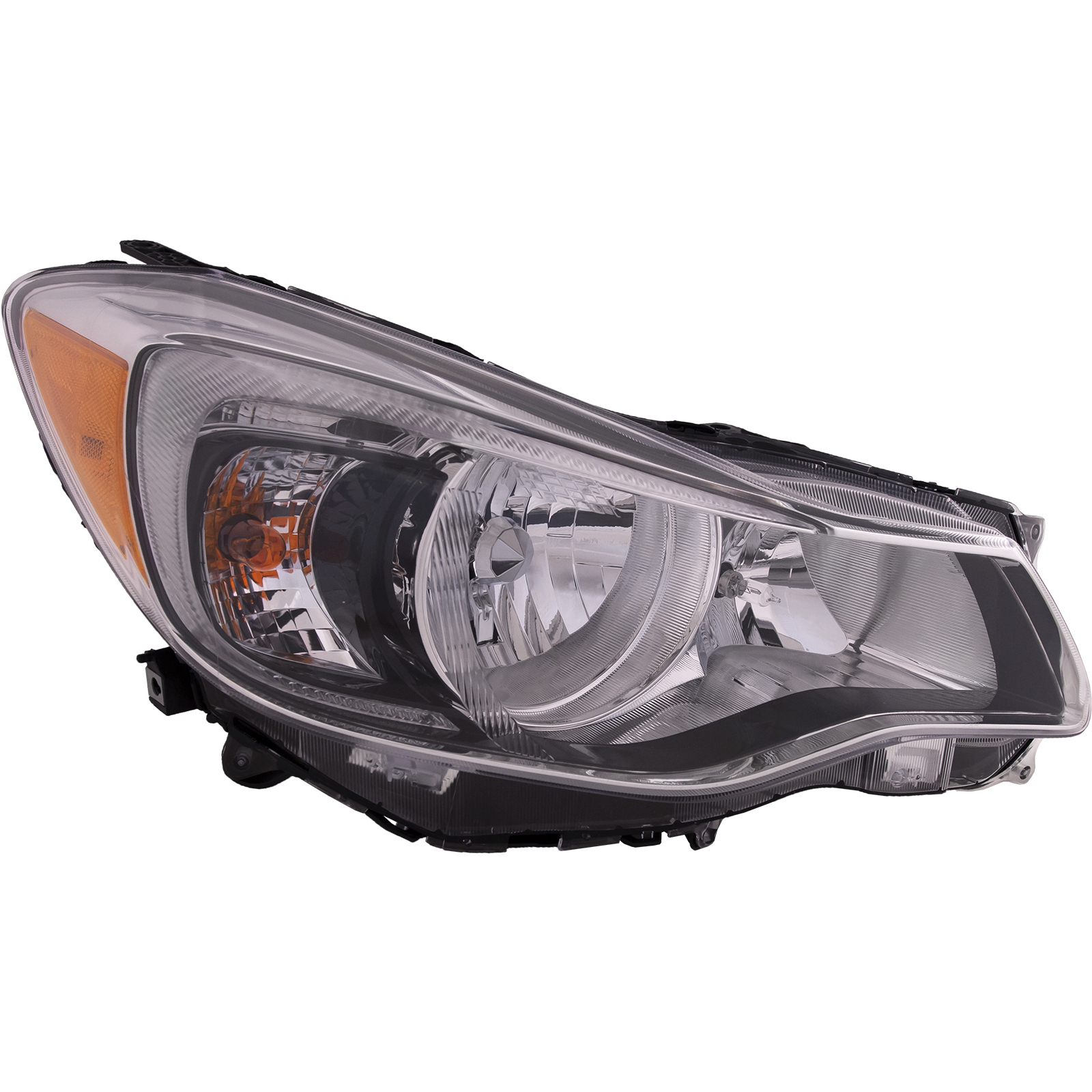 Right Passenger Side Headlight For 16-17 Subaru Crosstrek; CAPA Certified
