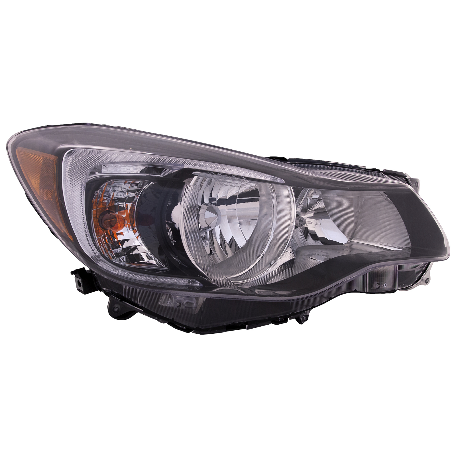 Right Passenger Side Headlight For 15-16 Subaru Impreza; CAPA Certified