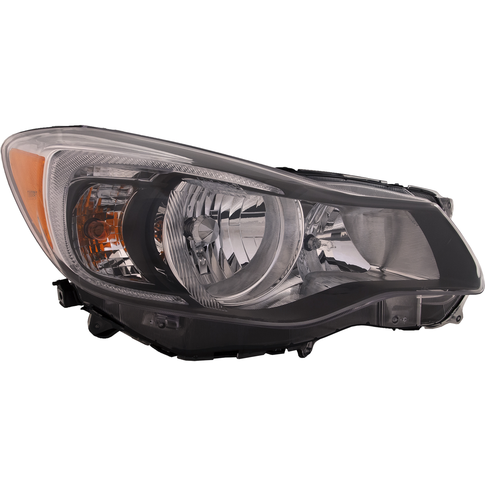 Right Passenger Side Headlight For 14 Subaru Impreza, 14-15 Subaru XV Crosstrek; CAPA Certified