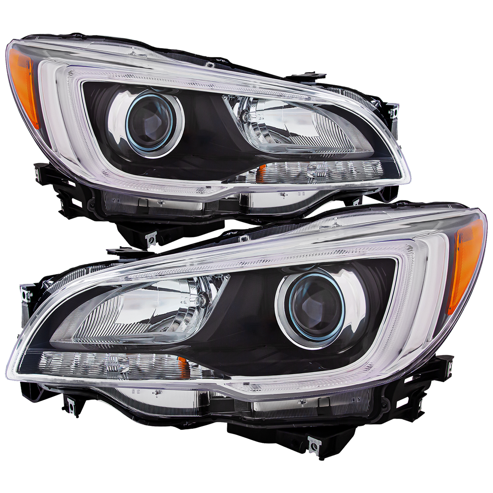Headlight Set For 15-17 Subaru Legacy, 15-17 Subaru Outback; CAPA Certified