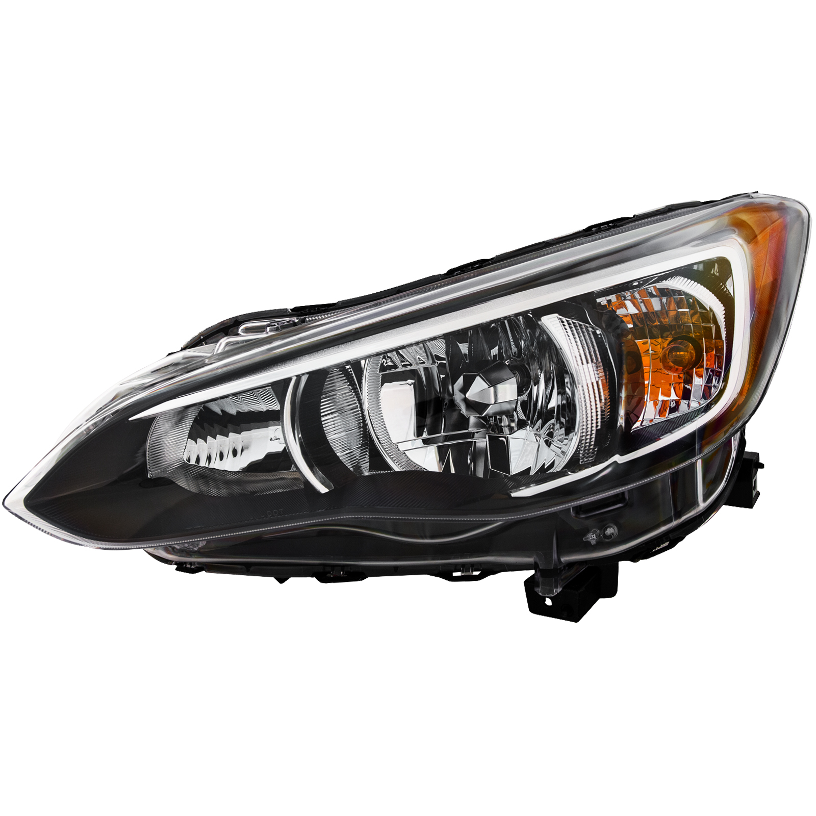 Left Driver Side Headlight For 17-21 Subaru Impreza; CAPA Certified