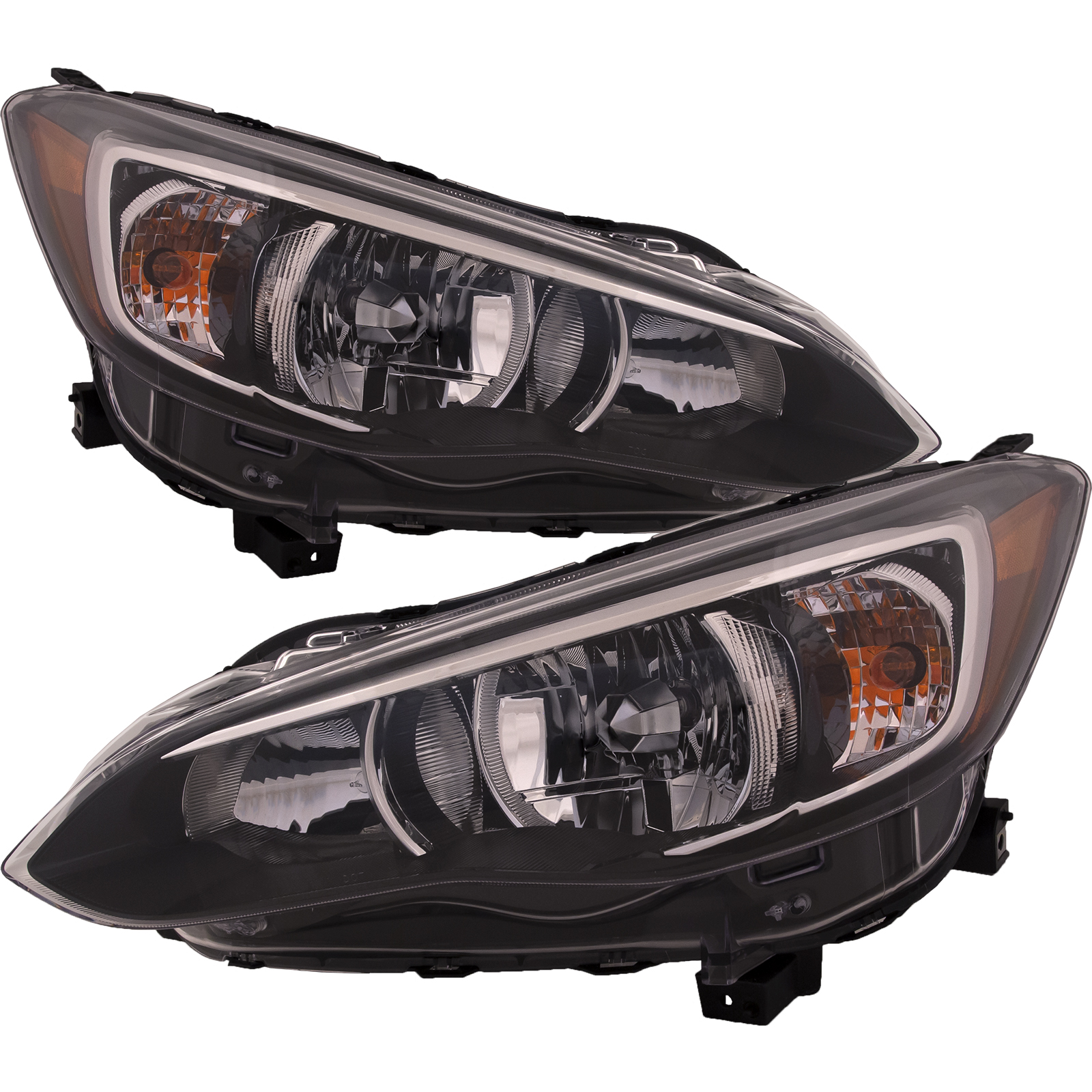 Headlight Set For 18-23 Subaru Crosstrek