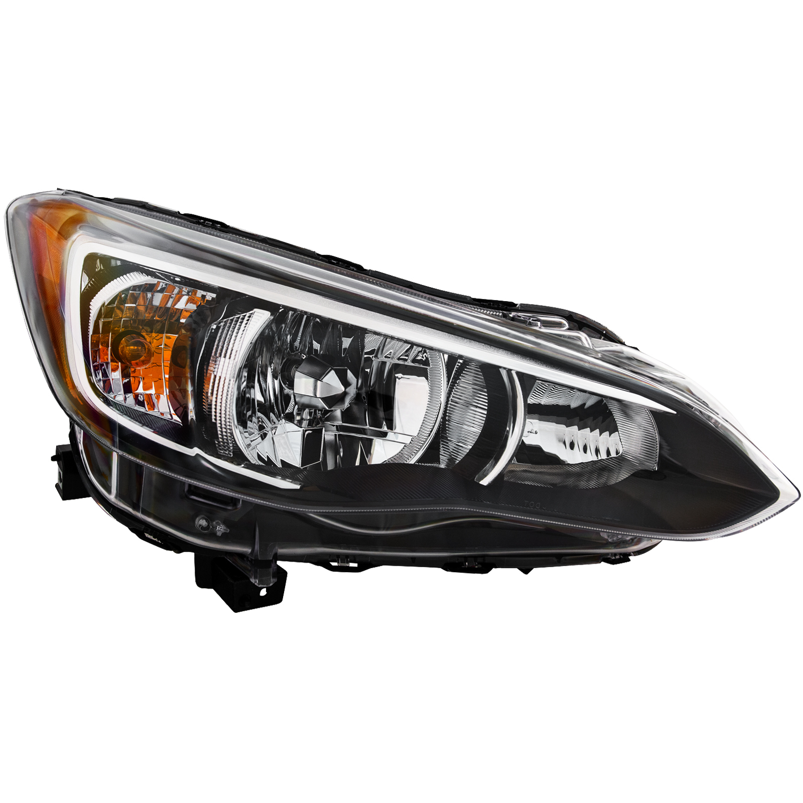 Right Passenger Side Headlight For 17-21 Subaru Impreza; CAPA Certified