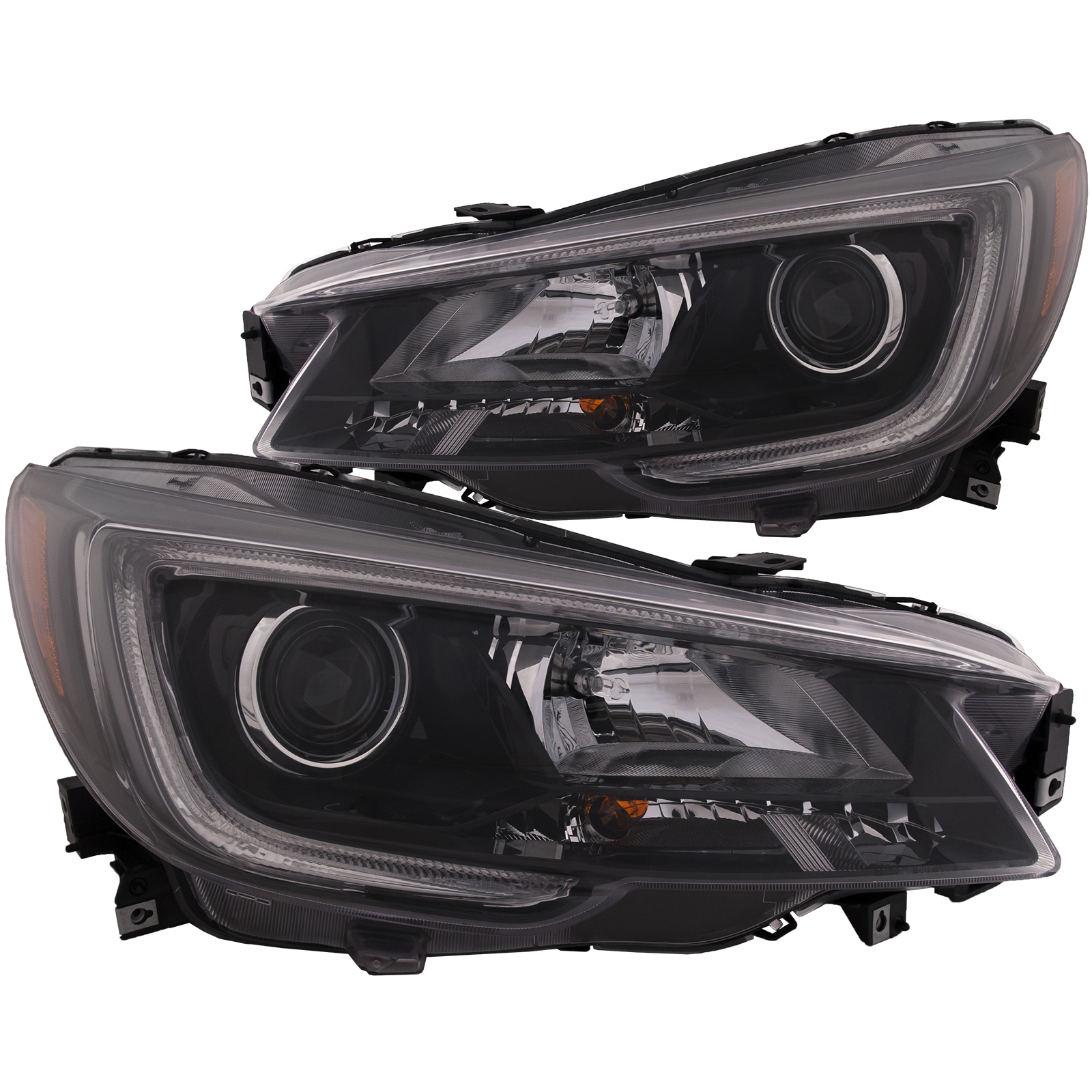 Headlight Set For 18-19 Subaru Legacy, 18-19 Subaru Outback; CAPA Certified