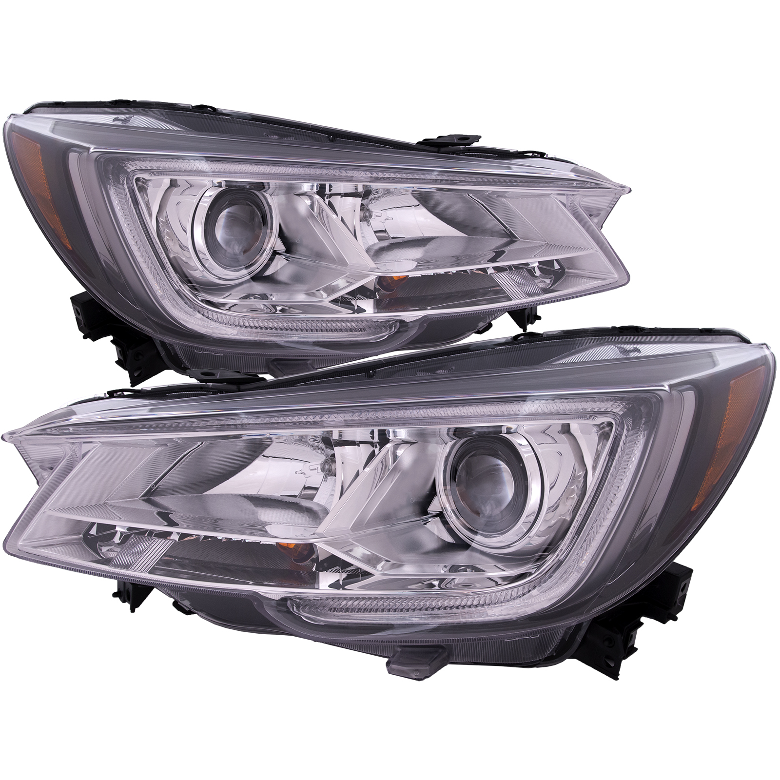 Headlight Set For 19-20 Subaru Ascent; CAPA Certified