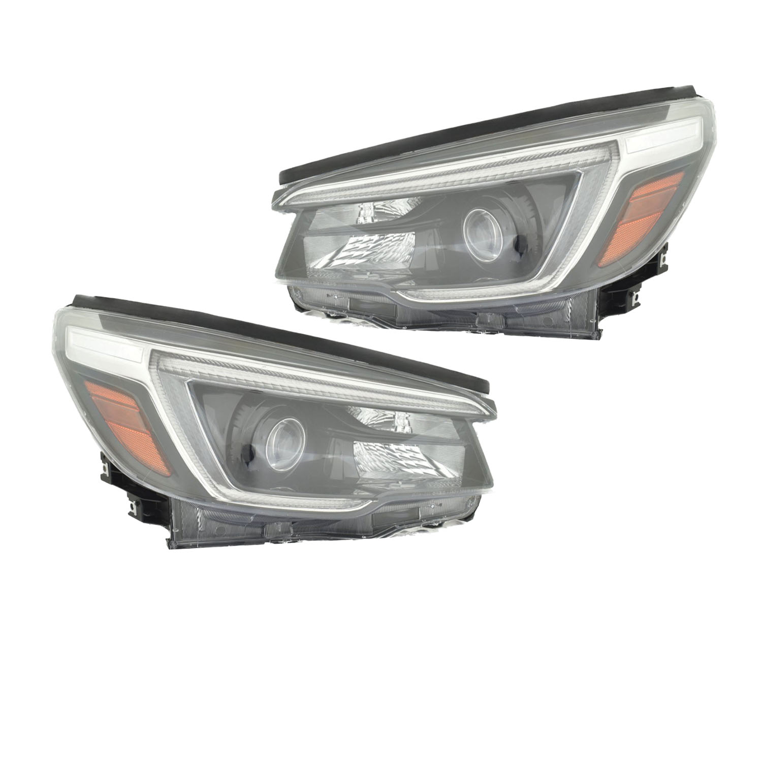 Headlight Set For 21 Subaru Forester; CAPA Certified