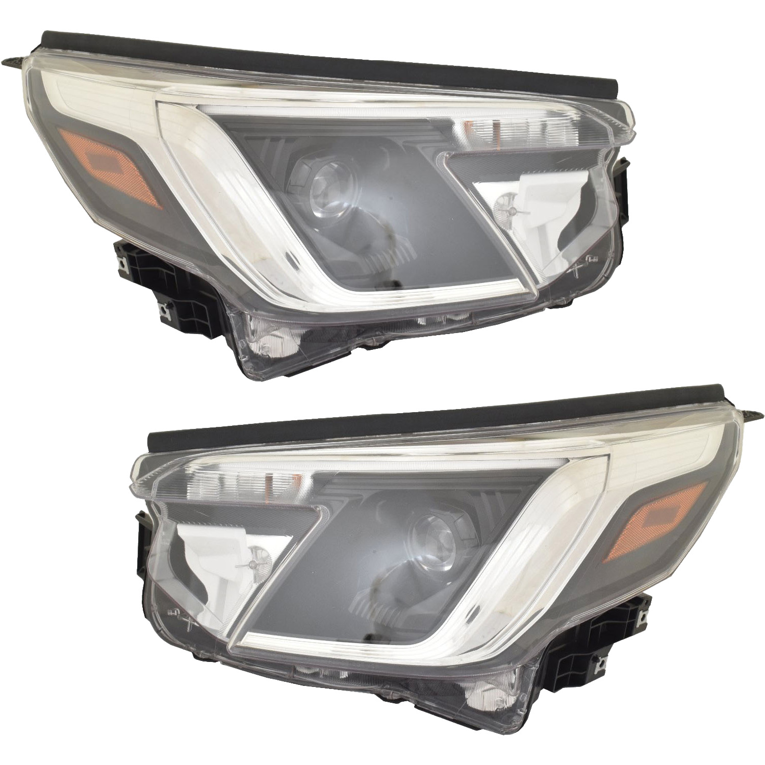 Headlight Set For 22-24 Subaru Forester; CAPA Certified